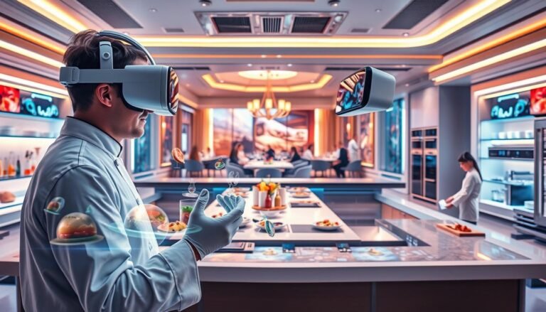 AI VR culinary tourism