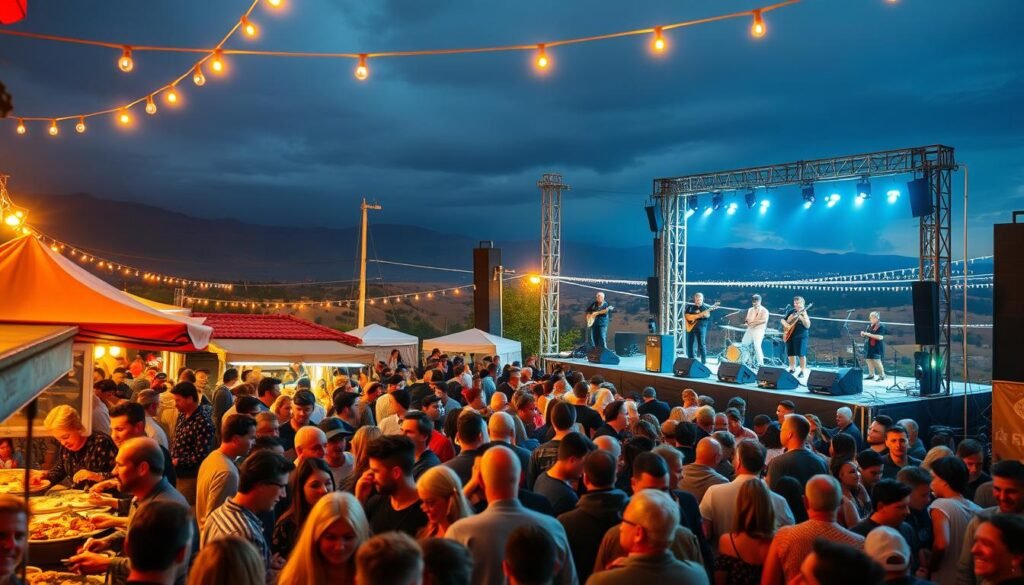 music and culinary festivals
