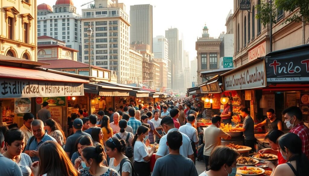 street food market analysis