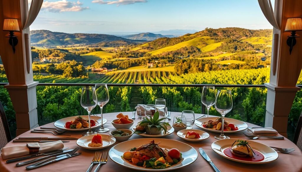 upscale culinary vacations