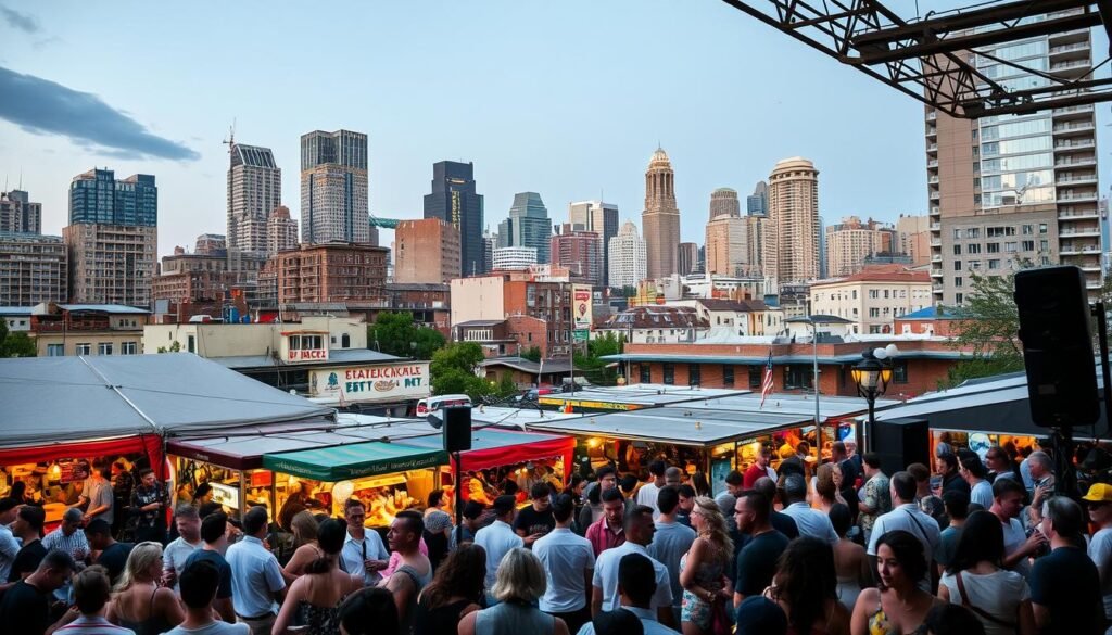 urban music and culinary tourism