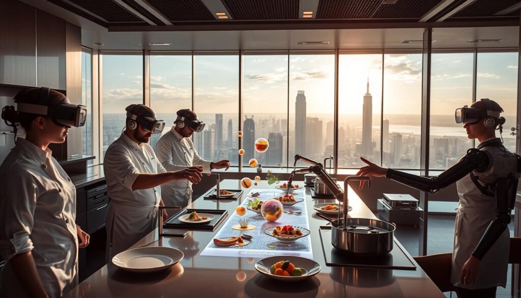 virtual reality culinary experiences